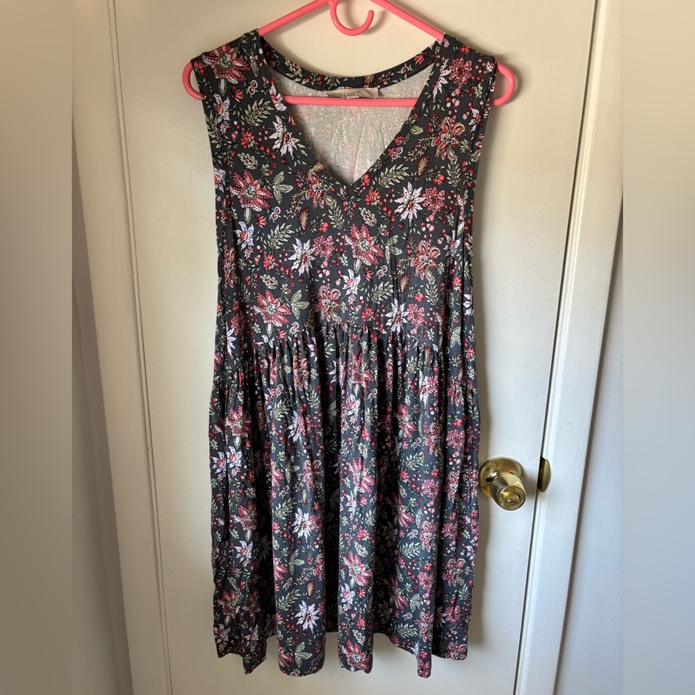 Loft Sleevless Tank Style Dress